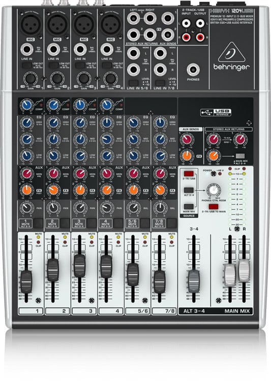 Audio Out 1204usc Behringer User Manual