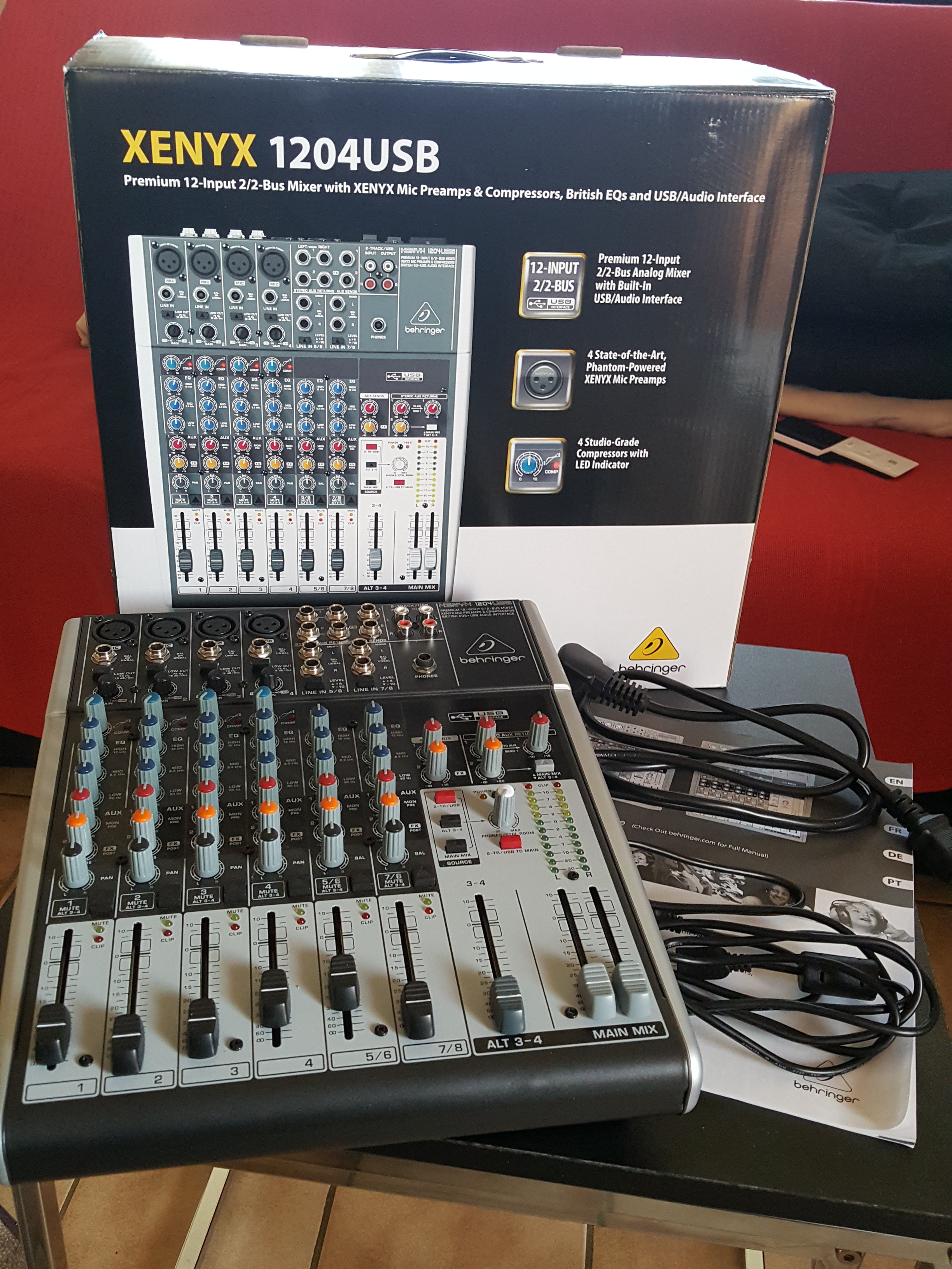 Audio out 1204 usb behringer user manual free